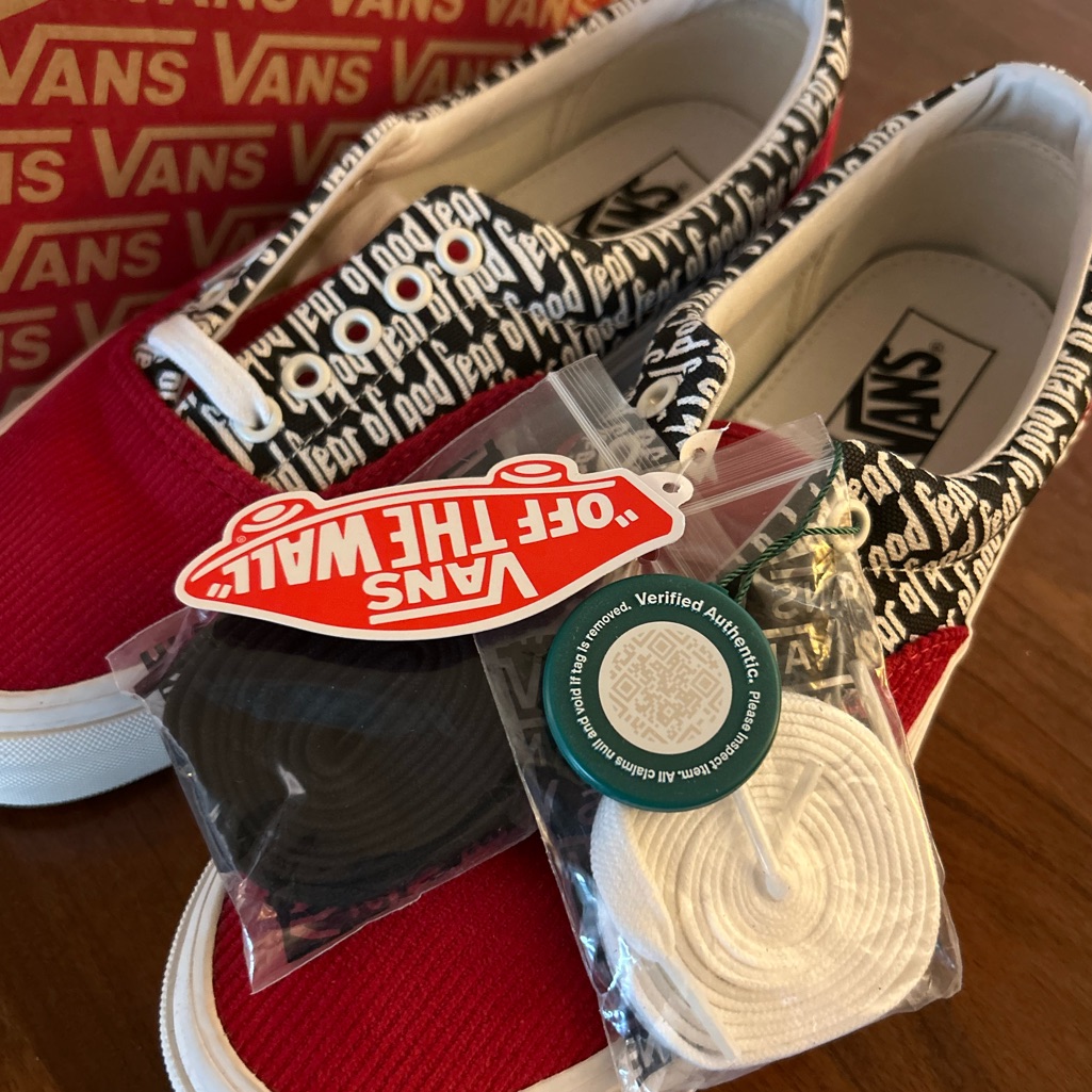 Brand New Stock X Verified ''Era 95 Dx Fear Of God Vans’’